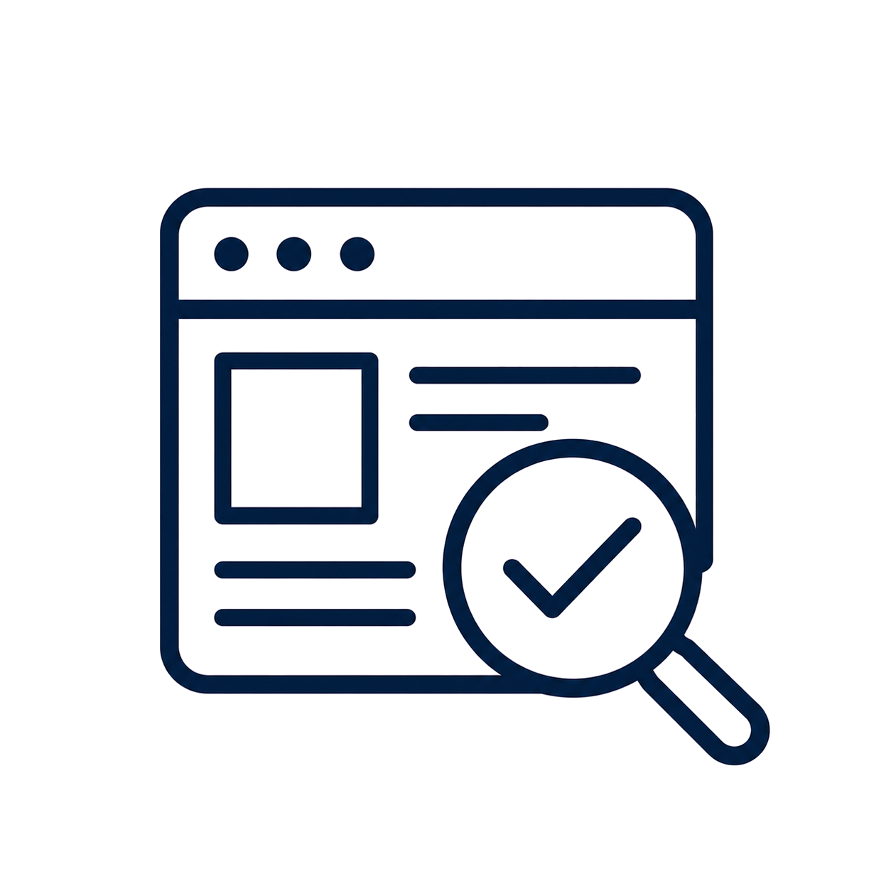 İhracata hazırlık ve web sitesi analizi ikonu